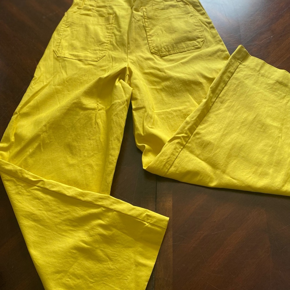 Jules & Leopold Women's High Rise Jeans - Yellow NWOT - Picture 2 of 5